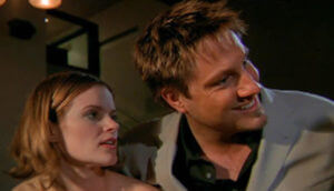 Actress Sarah Smith and Dr. Evan Quinn in Remedy April 2003