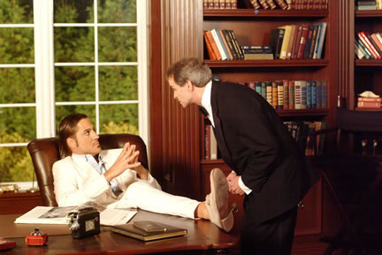 Jon Doscher as "Rande Richardson" and James Croft as "Chives" in The Gentleman, October 2007