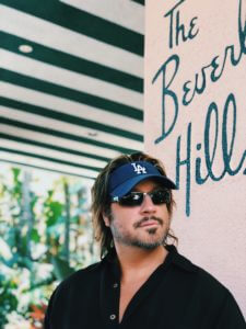 Jon Doscher at The Beverly Hills Hotel