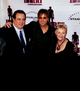 Nick Vallelonga, Jon Doscher, Liz Chapel at Harry: a communication breakdown film premiere