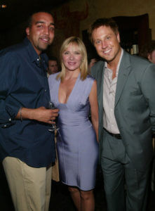 Danny Reyes, Kim Cattrall, and Jon Doscher