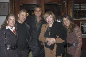 Jon Doscher at Sardi's with Shirley MacLaine