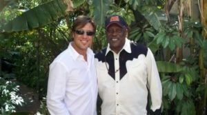 Jon Doscher and Louis Gossett Jr.